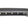 Alfombrilla Hub USB de 4 puertos. Luz LED azul. Detalle del Hub 2.0