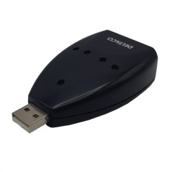 Hub USB 2.0 Negro 4 puertos