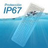 PERIBOARD-511 Teclado protegido contra líquidos (IP67)