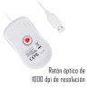 Teclado + Ratón USB Perixx 303 Blanco (ES)