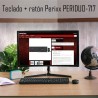 Teclado + Ratón Inalámbricos Perixx 717 (ES)