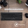 Teclado Completo/Full Size USB Perixx 106 negro