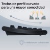 Teclado Completo/Full Size USB Perixx 106 negro