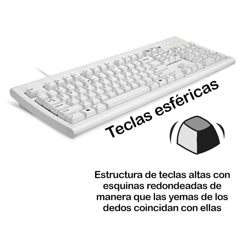 Teclado Silencioso Teclado Mini Inalámbrico Perixx - Retroiluminación Blanca, Teclas De Tijera, Batería Recargable Teclas Tijera Bajo Perfil