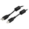 Cable USB Tipo-A | Tipo-B, Ferritas