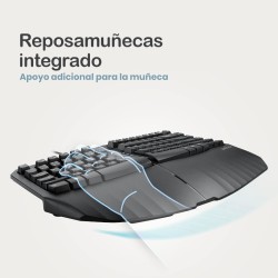 Teclado Ergonómico + Ratón USB Perixx 413 (ES)