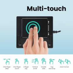 TouchPad Perixx 501 II, Multi-Touch, USB
