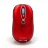 PERIMICE-602 Ratón Mini.  Wireless. Rojo.  Vista frontal