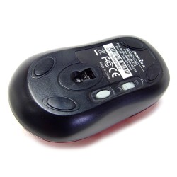 PERIMICE-602 Ratón Mini.  Wireless. Rojo.  Reverso