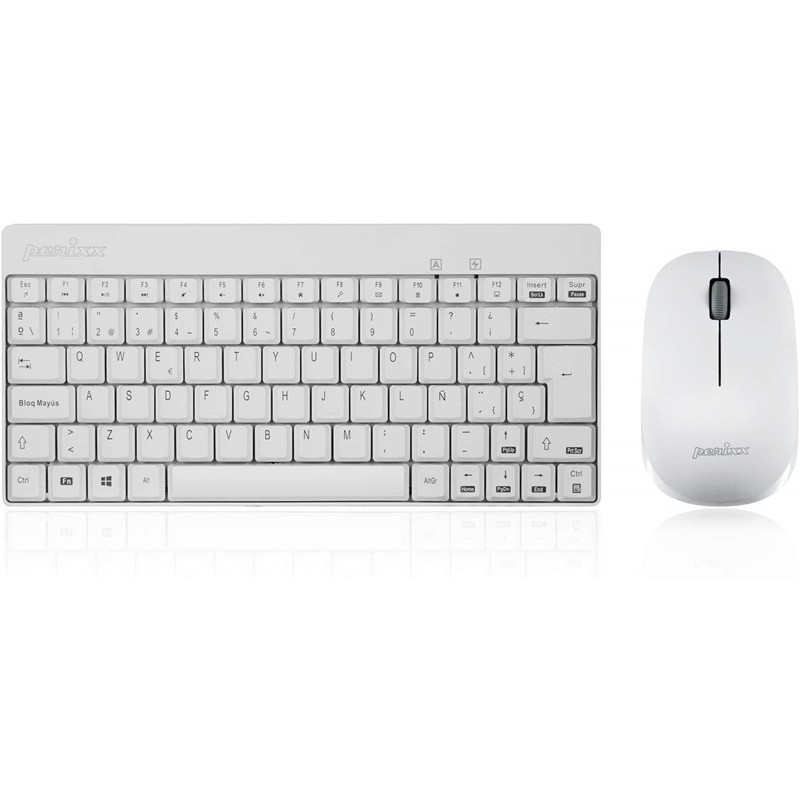 Perixx PERIDUO-712, Kabelloses Mini Tastatur Und Maus Set...