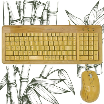 Teclado + Ratón Bamboo